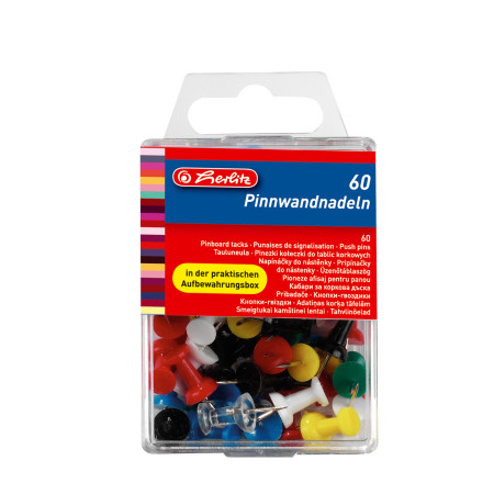 Herlitz Pinnwandnadeln bunt