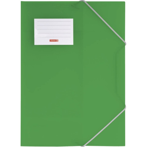 Brunnen A4 Flügelmappe mit Gummi grün
